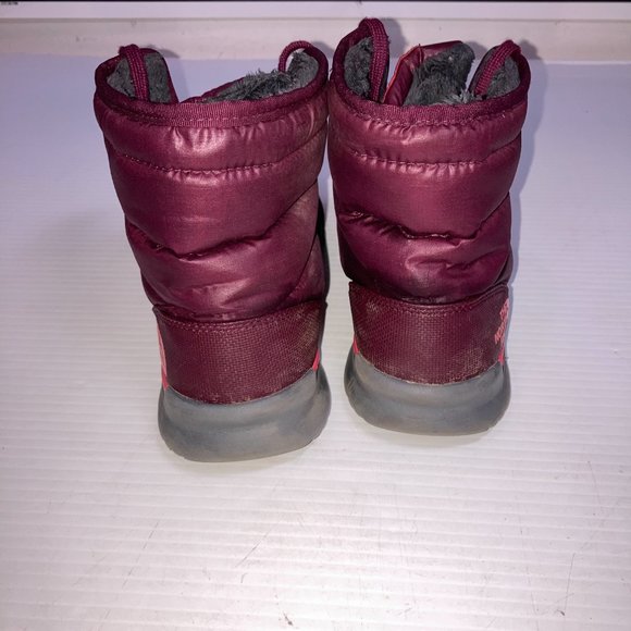 THE NORTH FACE  Primaloft Puffer Boots Women's Sz 5 Purple Grape - Picture 5 of 12